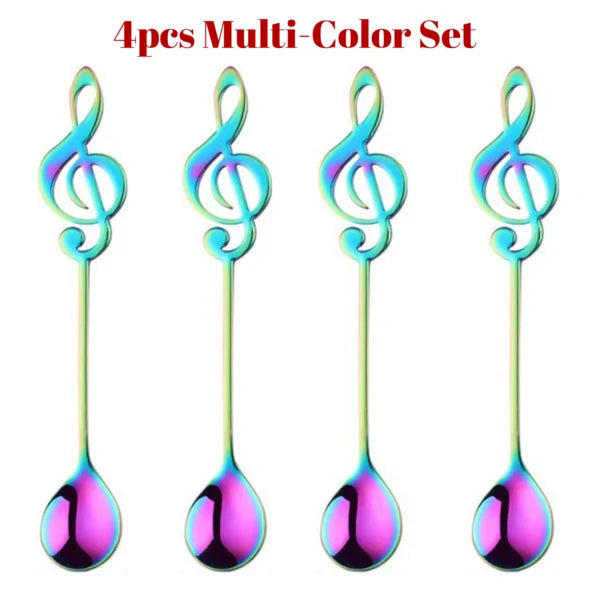 Musical Note Coffee Spoons - Kia Day Design