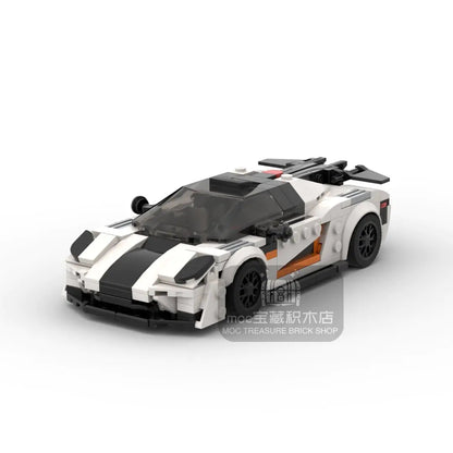 One Racing Sports Car Brick Toys Kia Day Design