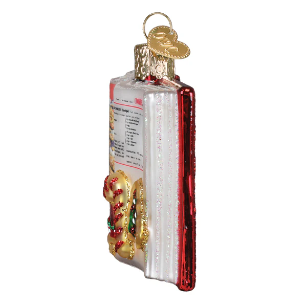 Betty Crocker Cookbook Ornament - - Christmas >> Ornaments >> Glass