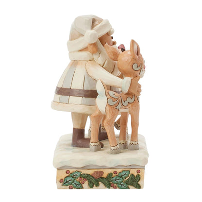 Woodland Santa with Rudolph and Clarice - - Christmas >> Figurines >> Jim Shore