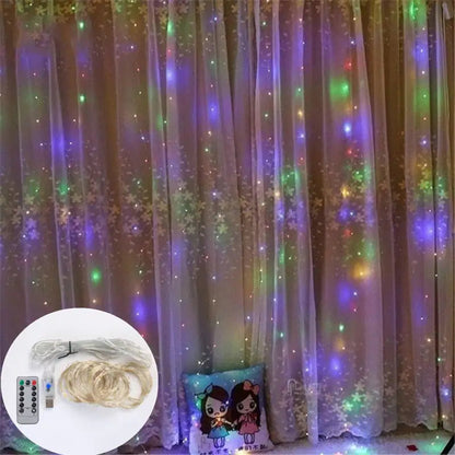LED Curtain Garland Lights - Kia Day Design