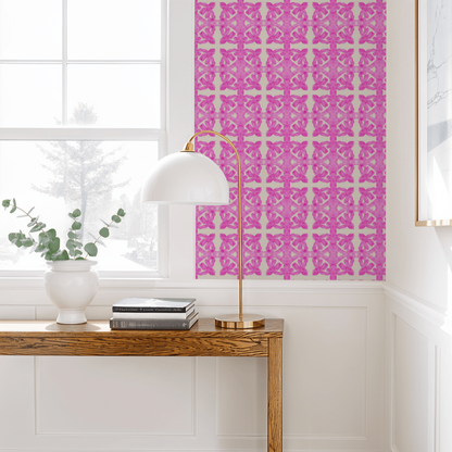 Jagger Damask (Pink) Wallpaper - - Wallpaper