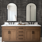 Lone Star Lines Wallpaper - LUXE Peel & Stick - Wallpaper