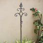 Metal Hanging Plant Stand with Hook Adjustable Height - -