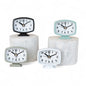 Mini Metal Footed Alarm Clock 4 Colors - - clock