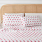 Coastal Printed Sheet Set - Newport Collection - Flamingo - Bed Sheets