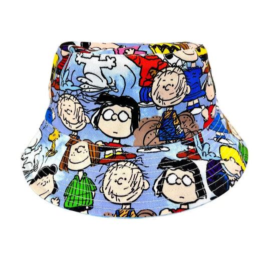 Peter Grimm Peanuts Major Characters - Cotton Bucket Hat - One Size Blue - Headwear