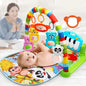 Baby Music Puzzle Play Mat: Educational Keyboard green