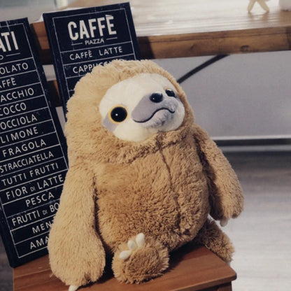 Philosophical Sloth Plush Toy Kia Day Design