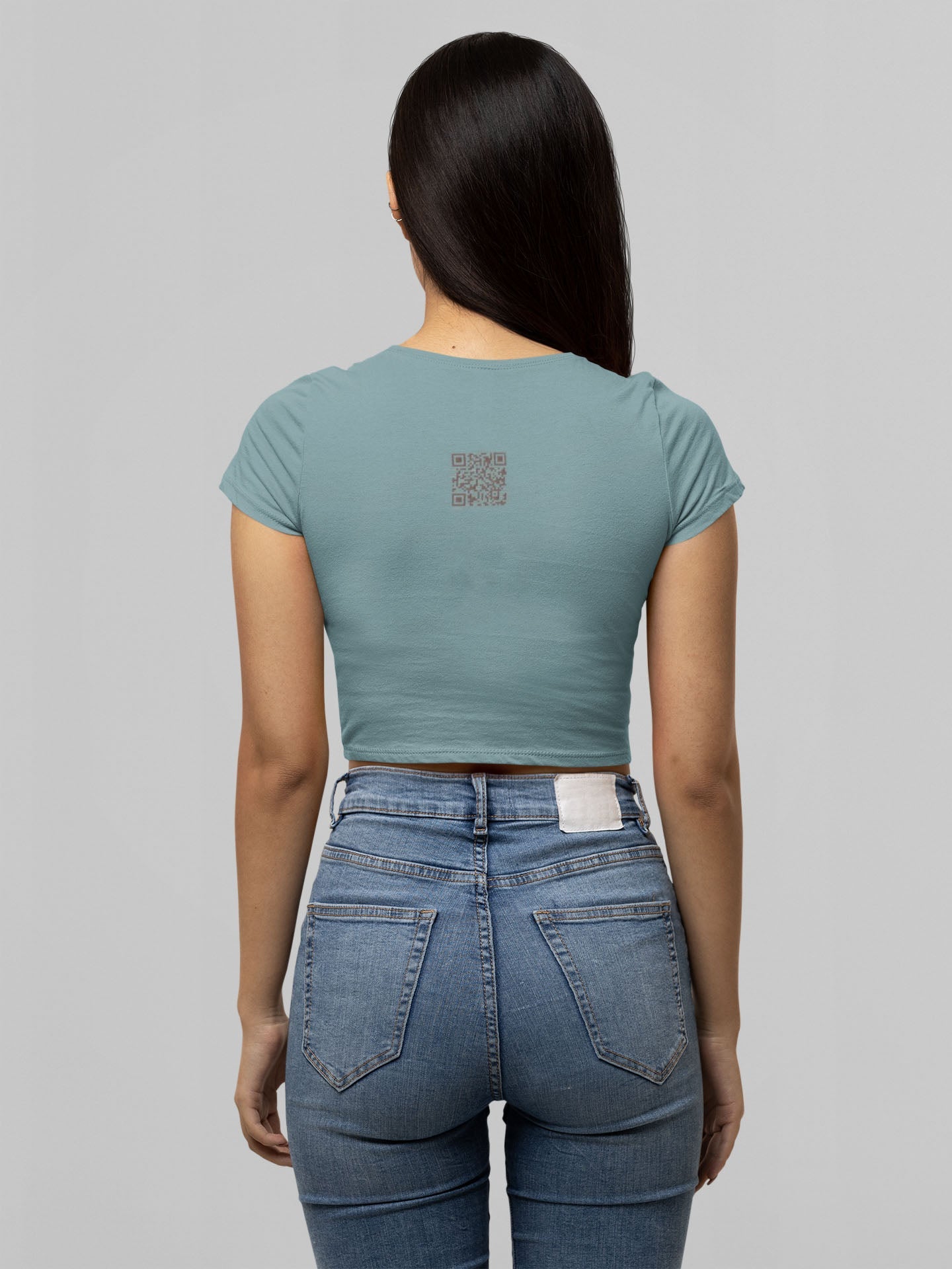 Vintage Beautiful Disaster Tattooed Pin Up Crop Top - - Cropped Graphic Tee