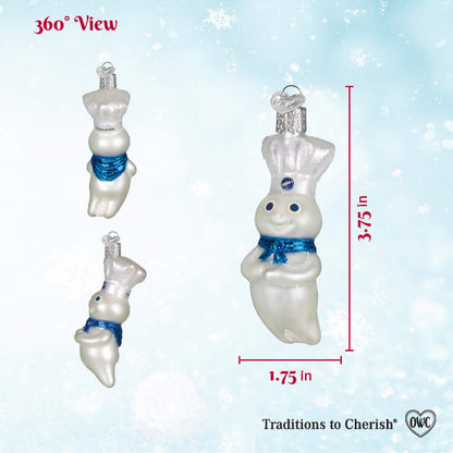 Pillsbury Doughboy Ornament - - Christmas >> Ornaments >> Glass