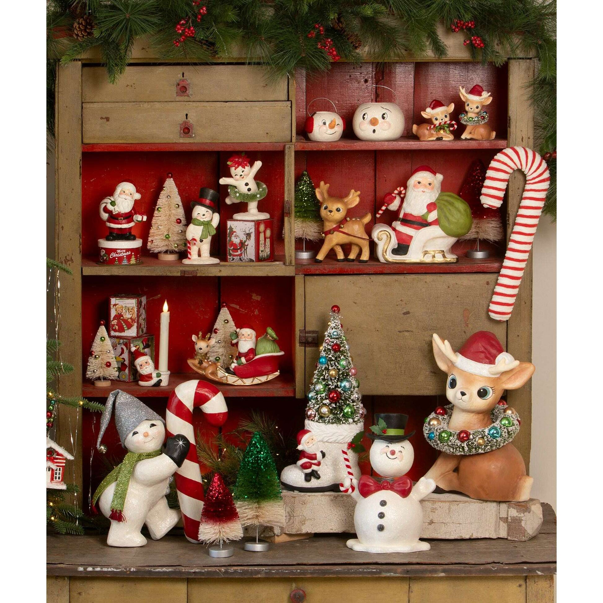 Mr. Jolly Bobble Head | Bethany Lowe | Christmas Decor - - Seasonal & Holiday Decorations