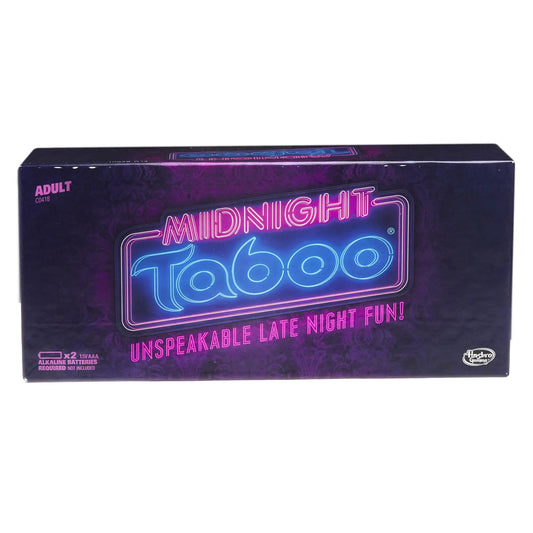 Hasbro Midnight Taboo Board Game - - game