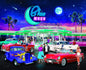 Bits and Pieces – 300 Piece Jigsaw Puzzle Blue Moon Drive in - 50s Diner Movie Theater - 300 Piece "Blue Moon Drive In" Puzzle - puzzle