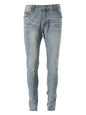 Hand-Splashed Ink Slim-Fit Jeans - Kia Day Design