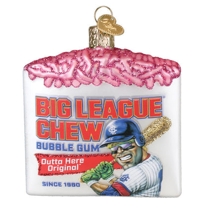 Big League Chew Glass Ornament - Default Title - Christmas >> Ornaments >> Glass