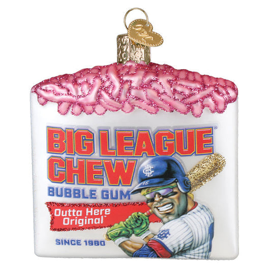 Big League Chew Glass Ornament - Default Title - Christmas >> Ornaments >> Glass