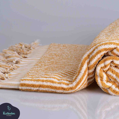 Striped Bath Towel - - Bath Towels