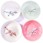 Set of 4 Whitenesser Japanese 8 Inch Porcelain Plates - n a - plates