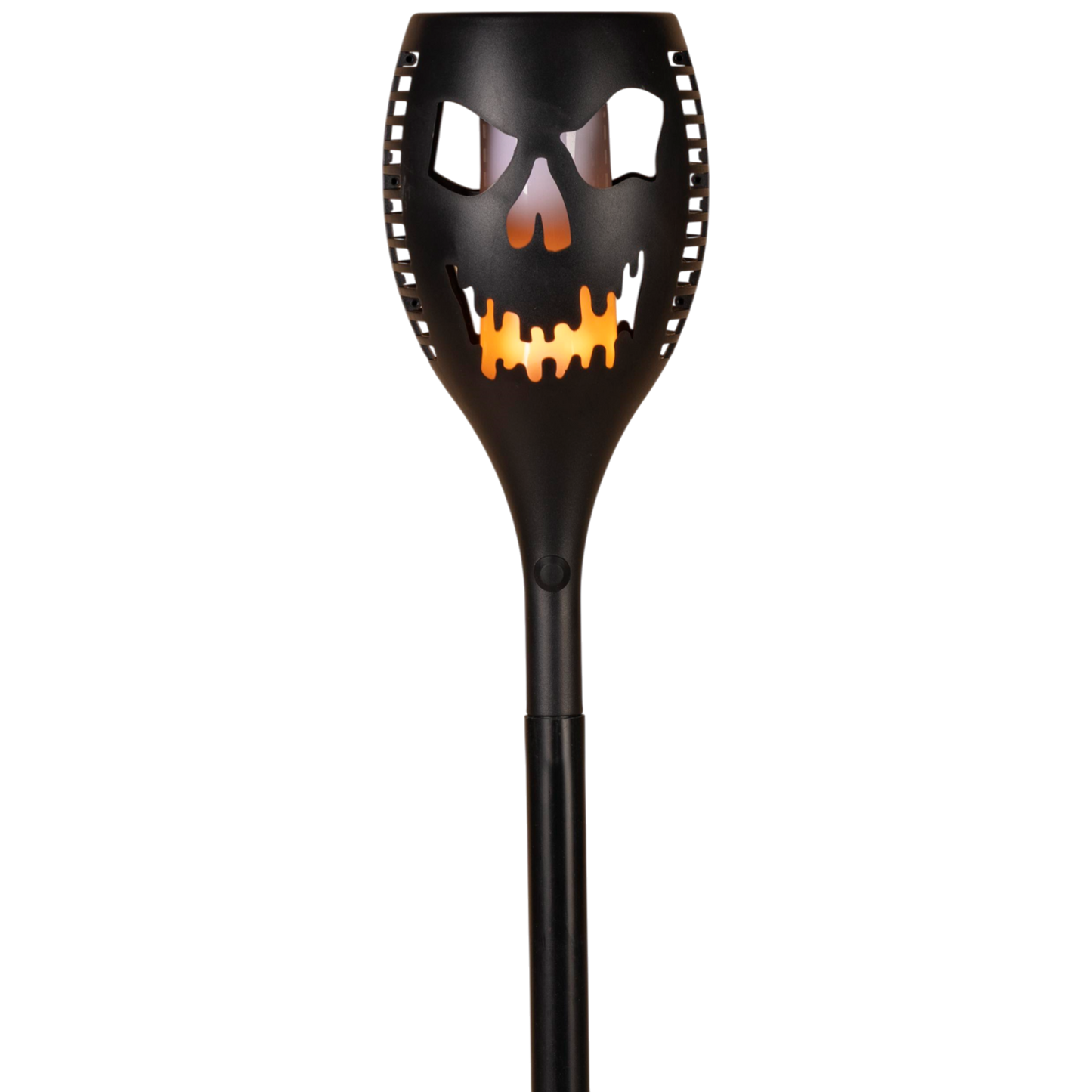 LED Solar Scary Pumpkin Face Torch - - Grimace the Great - Holidays >> Halloween