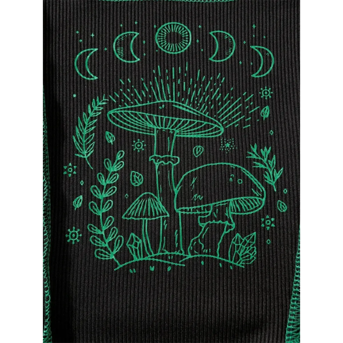 Mystical Mushroom Corset Tank - -
