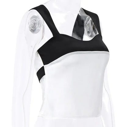 Women Satin Clothes Camisole Crop Tops Summer Kia Day Design