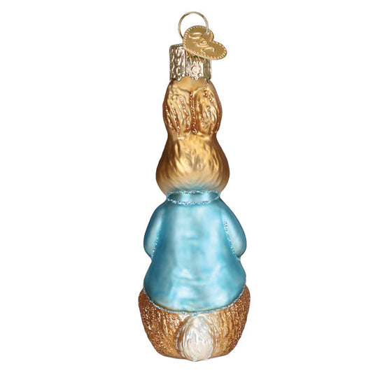 Peter Rabbit Ornament - - Christmas >> Ornaments >> Glass