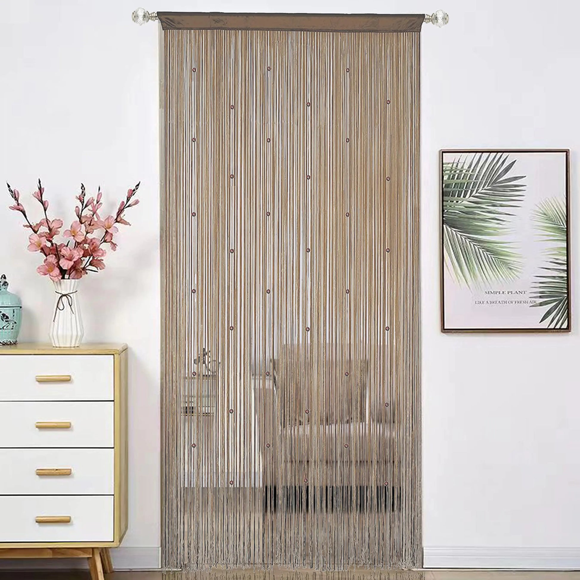 Beaded Doorway Curtain 100x280cm - Kia Day Design