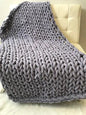 Chunky Knitted Blanket - Kia Day Design
