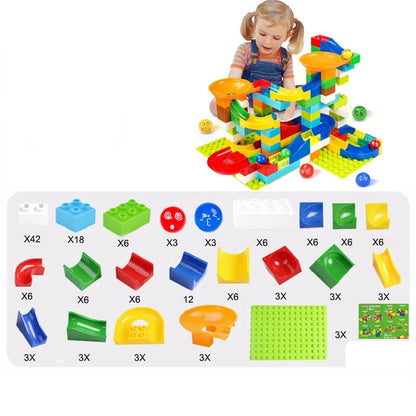 Duploed Blocks Funnel Slide Bricks Toys - Kia Day Design