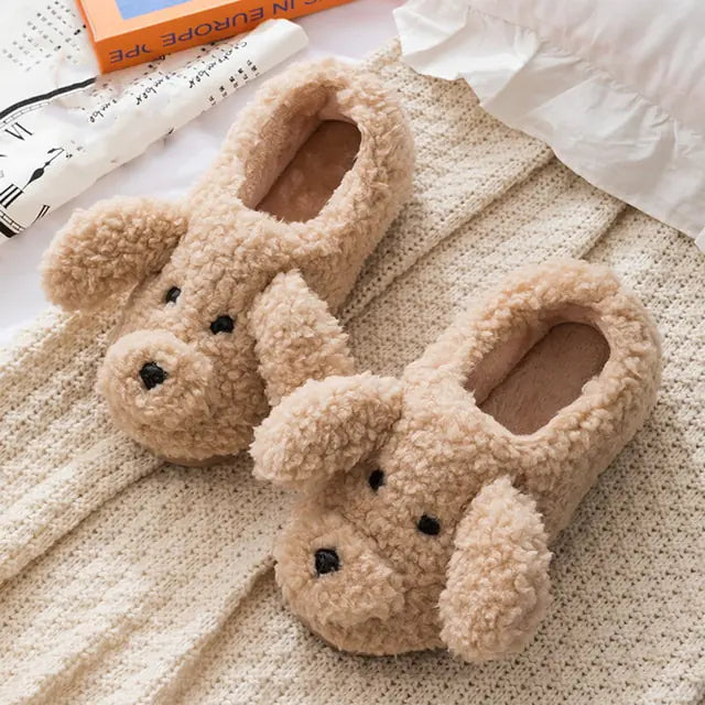 Fluffy Cute Animal Slippers