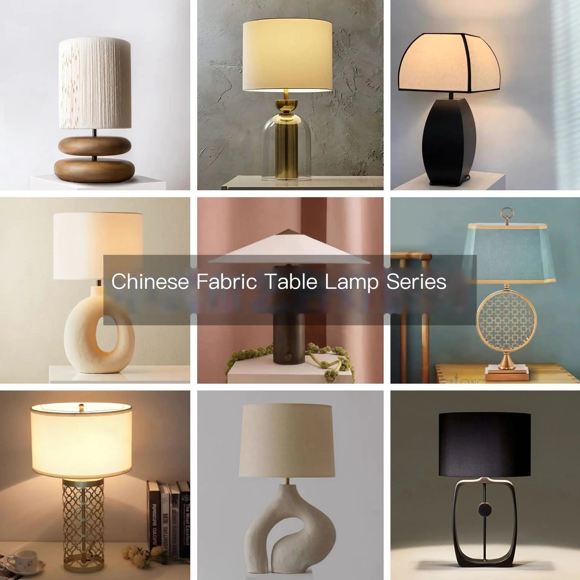 Zhongshan Ceramic Table Lamp - Vintage Japanese Style Kia Day Design