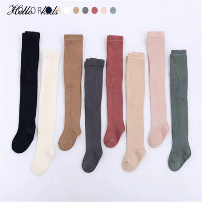 Solid Color Soft Knitted Baby Socks