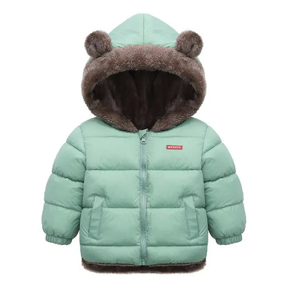 Childrens Thick Fleece Coat