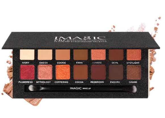 14-Color Eyeshadow Palette Makeup Set - default - eyeshadow
