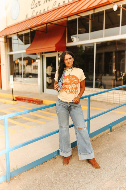 Neon Moon Western Graphic Tee- Wild Junkie- {{Product type}}