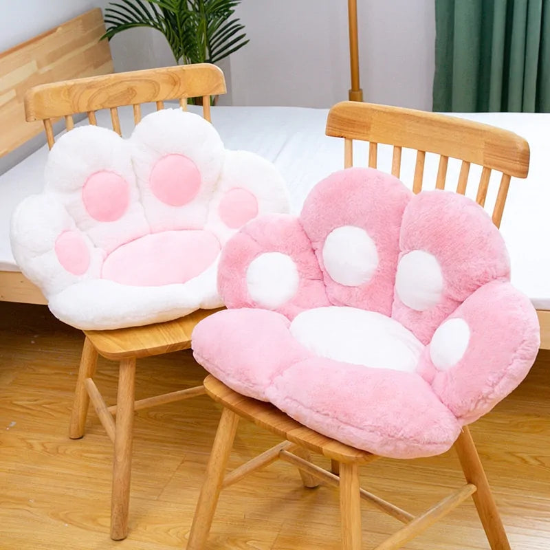 Fluffy Bear Paw Cushion