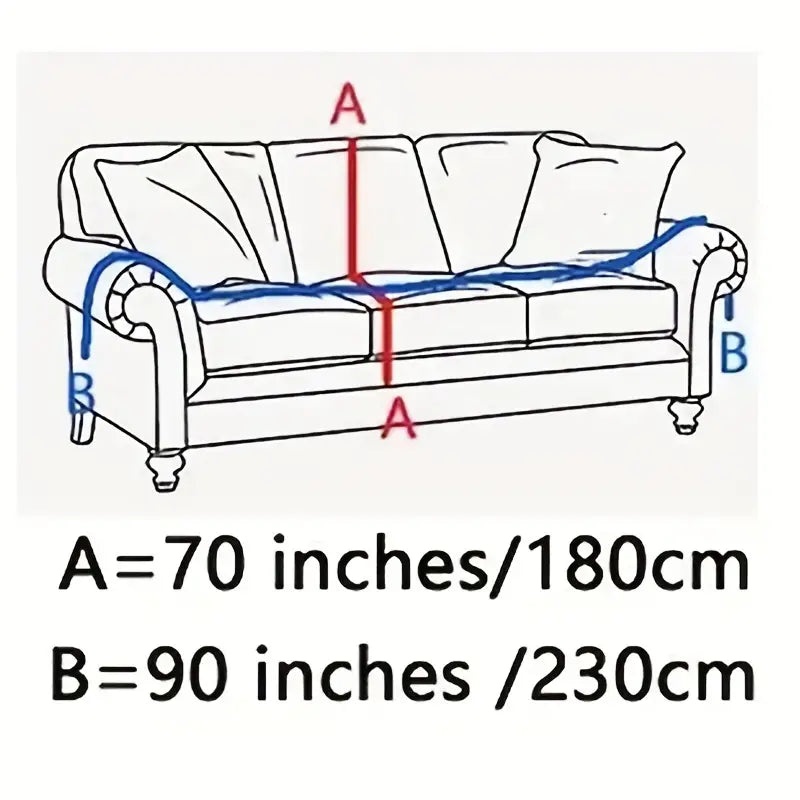 Soft Chenille Sofa Throw with Tassels and Washable Cover - - Couch cover