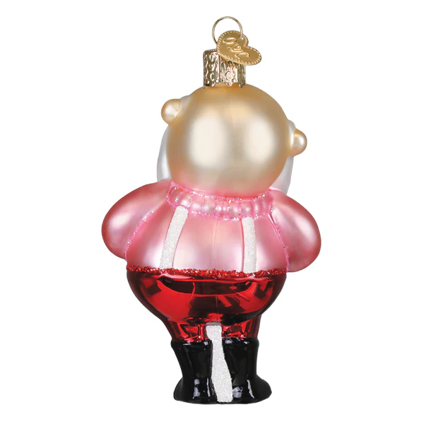 Santa In Suspenders Ornament - - Christmas >> Ornaments >> Licensed