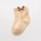 Thin Baby Socks khaki XS 0-4M 6-8cm