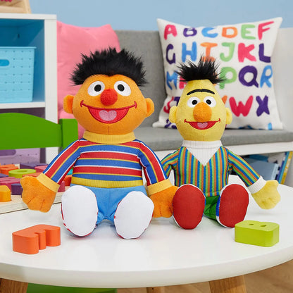Sesame Street Friends Bert and Ernie 8-inch 2-Piece Set - - stuffed toy