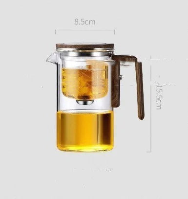 Magnetic Glass Teapot with Filter Kia Day Design