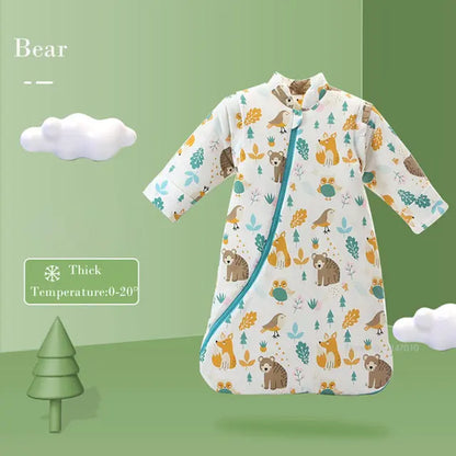 Cotton Baby Blanket Bear-Thick Height83-95cm(2-4 Y)