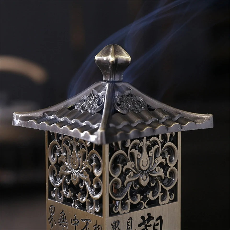 Antique Vertical Indoor Ceremony Incense Stick Censer