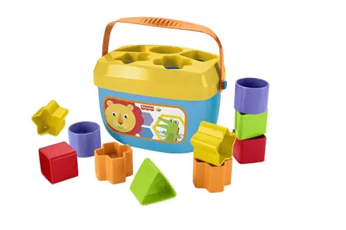 Fisher-Price Stacking Toy Baby’s First Blocks Set of 10 Shapes for Sorting - Kia Day Design