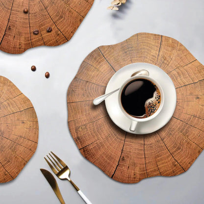 Set of 4 Wood Placemats - Kia Day Design