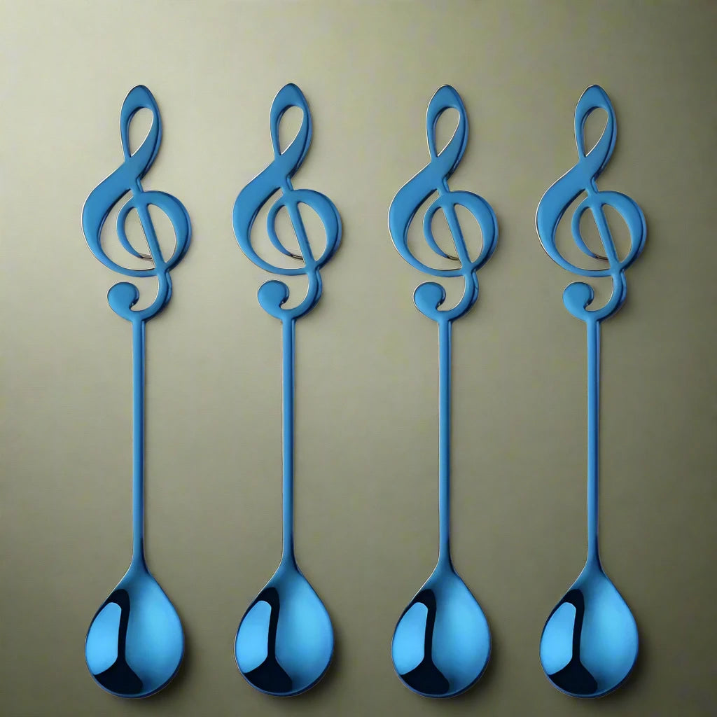 Musical Note Coffee Spoons