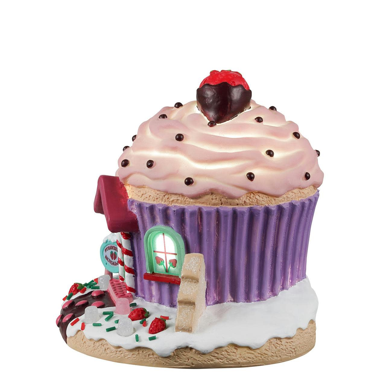 Strawberry Bungalow AC Adaptable - - Christmas >> Villages