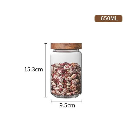 Glass Airtight Storage Jars - Kia Day Design