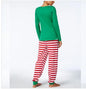 Christmas Pajama Sets Striped Print Dad Medium